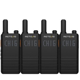 Retevis 4*Retevis B3H FRS UHF Walkie Talkies 1620mAh VOX 2Way Radios for Church/School