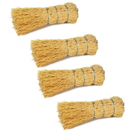 MexART Natural Mexican Dish Scrubber | Root Brush 5" | Escobeta De Raiz Natural - 3 pack