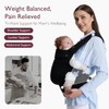 Geenev 4-in-1 Newborn Infant Baby Carrier Breathable Ergonomic Adjustable Backpack