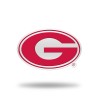 Rico Georgia Bulldogs Auto Emblem. Adhesive Backing.   #347