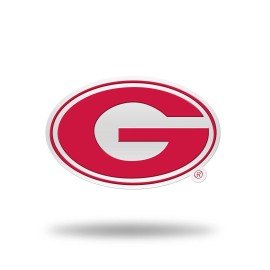 Rico Georgia Bulldogs Auto Emblem. Adhesive Backing.   #347