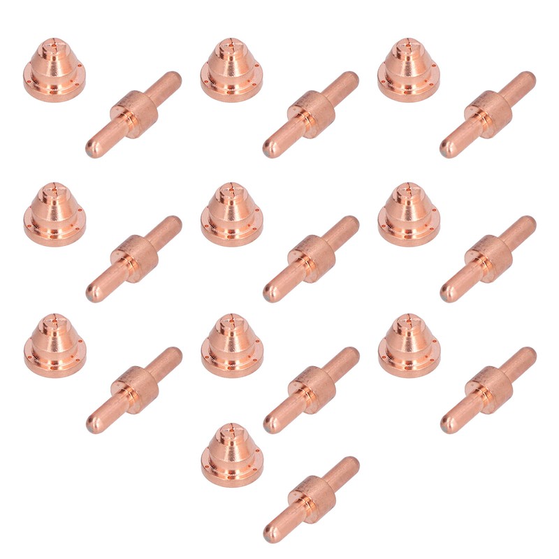 10 Set Plasma Cutter Consumables Electrode Tip Kit Nozzle for
