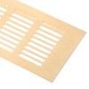 sourcing map Air Vents Cover, 1Pcs 250 x 80mm -