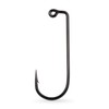 Jig Hook, 90º, 2X Strong, Forged, Eyed - Black Nickel