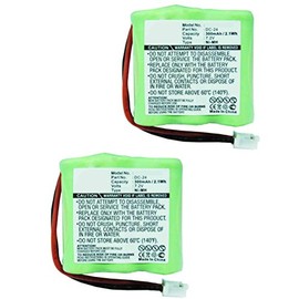 Synergy Digital Dog Collar Batteries, Works with SportDOG WetlandHunter SD-2000 Camo Dog Collar, Combo-Pack Includes: 2 x SDDC-H1135 Batteries