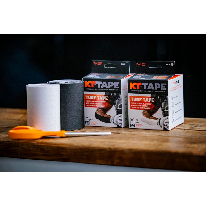 KT Tape, Turf Tape, Uncut, 30 FT, White
