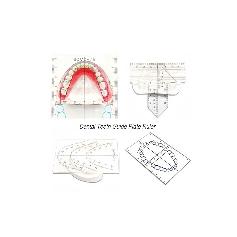 1 Piece Dental Guide Plate Teeth Arrangement on Denture Work