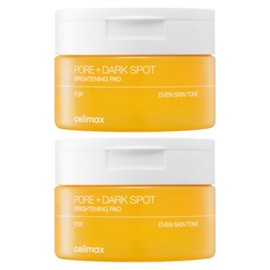 Celimax Brightening Pore Blemish Pad 100ml, 40 pieces, 2 pcs / 셀리맥스 브라이트닝 모공잡티패드 100ml, 40개입, 2개