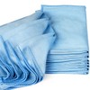 Zflow Microfiber Glass Cleaning Cloths - 8 Pack (16 x