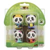 Klorofil Panda Family 700304 Black / White