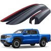 Goodyear Shatterproof Window Deflectors for Nissan Frontier 2022-2025 Crew Cab,
