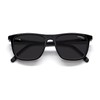 Carrera Men's 261/S Polarized Rectangular Sunglasses, Black Grey, 53mm, 18mm