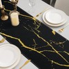 Spring Table Runner Modern Table Runner Linen Summer 33 x