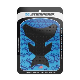 STOMPGRIP | Motorcycle Center Tank Pad Protector | Universal Fit | Stubby | Volcano Black