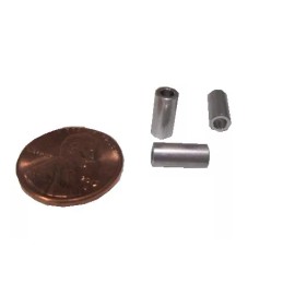 Basic Aluminum Metric Spacer, M2.5 Screw, 4.5mm OD x 2.7mm ID x 10 mm Length, 25 pcs