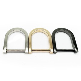 Anillo en U, Plateado, 1