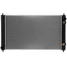 SCITOO Engine Coolant Aluminum Radiator Assembly for 2007-2018 for Nissan for Altima 2.5L 2007-2018 for Nissan for Altima 3.5L 2009-2014 2016-2019 for Nissan for Maxima 3.5L; Replace: 2988