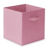Casafield Set of 6 Collapsible Fabric Cube Storage Bins, Light