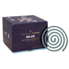 Shoyeido Incense Coils, Nijo (Avenue of The Villa) 1set