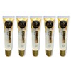 NK lip gloss gel 15ml Vitamin E, Shiny, Nourishes, Lip gel (Gold, Pack Of 5)