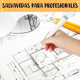 Goma de Borrar Eléctrica Artista, 2PCS Automático Borrador Eléctrico Portátil Borrador Lápices Borrador con 44 piezas de Recambio Borrador para Dibujo Arquitectura Artes y Oficina Aprender