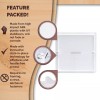 Morvat 12x12 Spring Access Panel for Drywall & Ceiling, 2