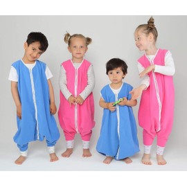 Yorni Ayaklı Oeko-TEX Mikro Polar Uyku Tulumu, Yelkenli/Kayak Boyunluk Hediyeli Pembe 3-6yaş