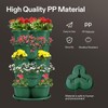 VIVOSUN 5 Tier Vertical Gardening Stackable Planter for Strawberries, Flowers,