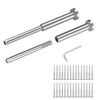 CKE 30 Pack 4"x4" Invisible Cable Railing Kits, T316 Stainless