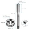 sourcing map 3pcs Metric Hand Tap and Die Set, M12