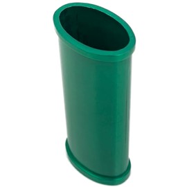 Funda de metal en blanco para encendedor reutilizable personalizable para encendedores Bic J6 regulares, funda individual (verde)