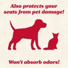 Lusso Gear Car Seat Protector - Waterproof Seat Protector &