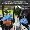 Golf Iron Head Covers Numbers Synthetic Leather Headcover Deluxe Value