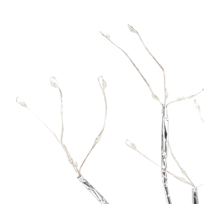 108LED Bonsai Tree Lamp Copper Wire Battery USB Powered Touch