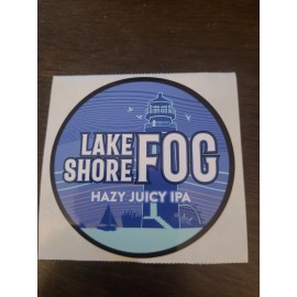 Lake Shore Fog Hazy Juicy IPA Southern Tier Brewing Company 3" Circle Sticker