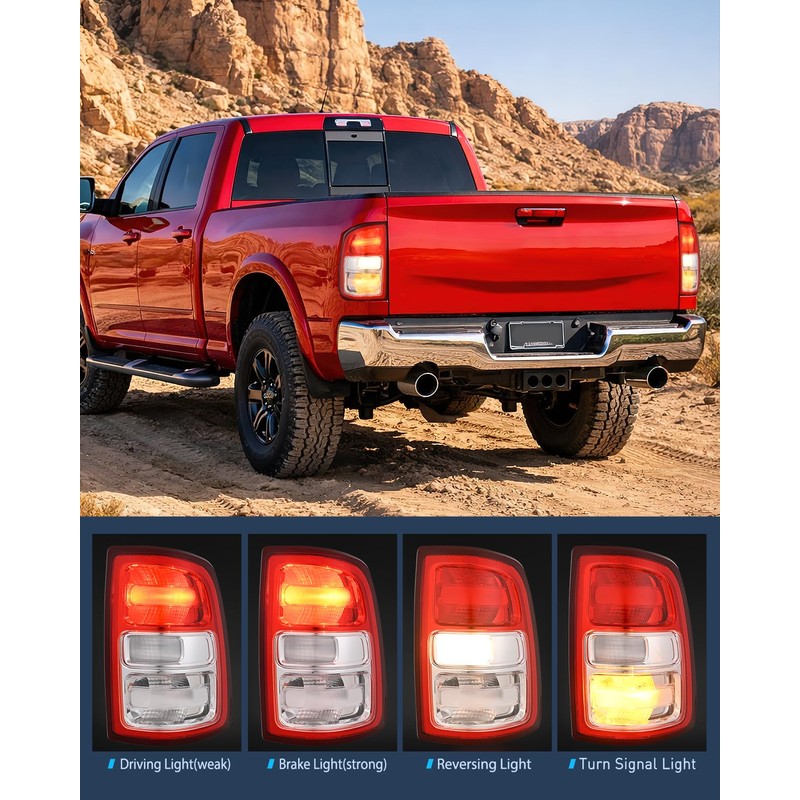 Nilight Taillight Assembly Compatible with 2019 2020 2021 2022 2023