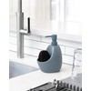 Umbra Soap Dispenser, Ceramic, Slate Blue