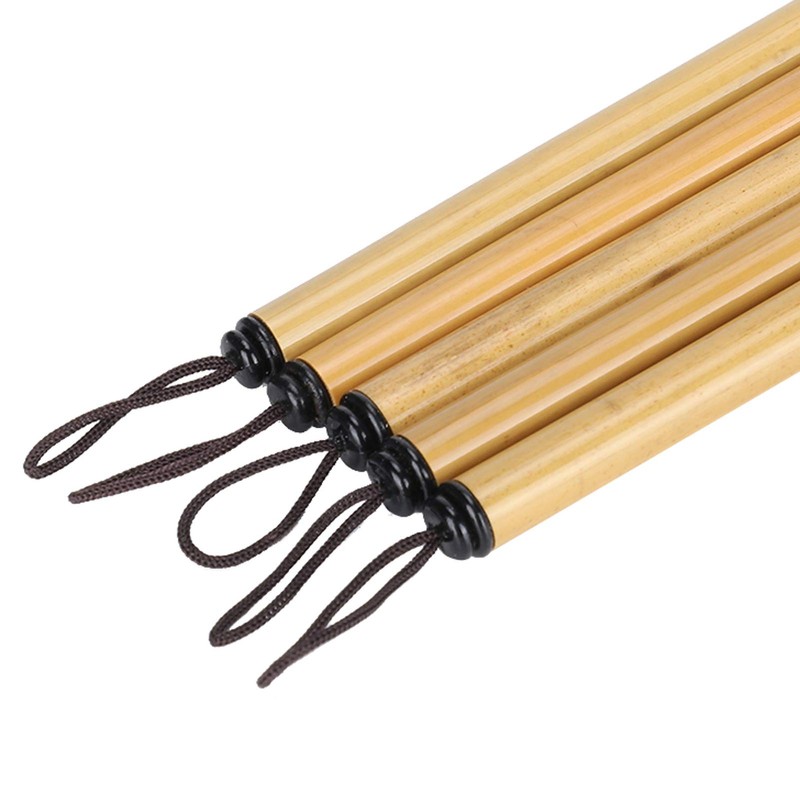 Fockety Calligraphy Pen, Natural Bamboo Material, 5 Pieces, School Supplies,