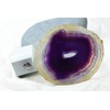 Purple Agate Slice LED Night Light with Auto Sensor -