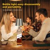 Wireless Bottle Lamp, 2024 New 3 Color Rechargeable Wine Bottle