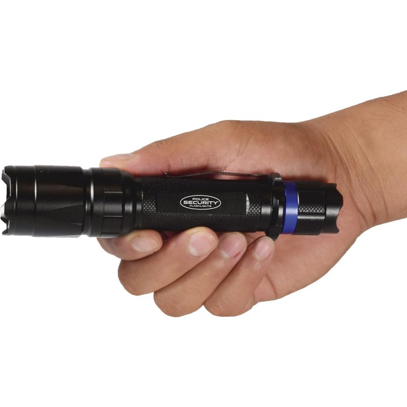 Police Security Trac Tact 2AA Flashlight LED| 230 Lumens |