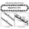 5PCS Mini Chainsaw 6 inch Chain Replacement Chains for Mini