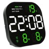 Digital Clock Large Screen LED USB 5V Remote Multifunctional Temperature