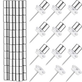 Outus Chinchetas Magnéticas Tachuelas Magnéticas Colgadores para Carteles y Fotografías Imanes con Chinchetas para Decoración de Pared Aulas Tablones de Anuncios