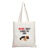 Coralgraph Inc TB263 Beware Crazy Guinea Pig Lady Novelty Present
