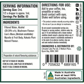 Life Cykel Lion's Mane Double Extract 60ml