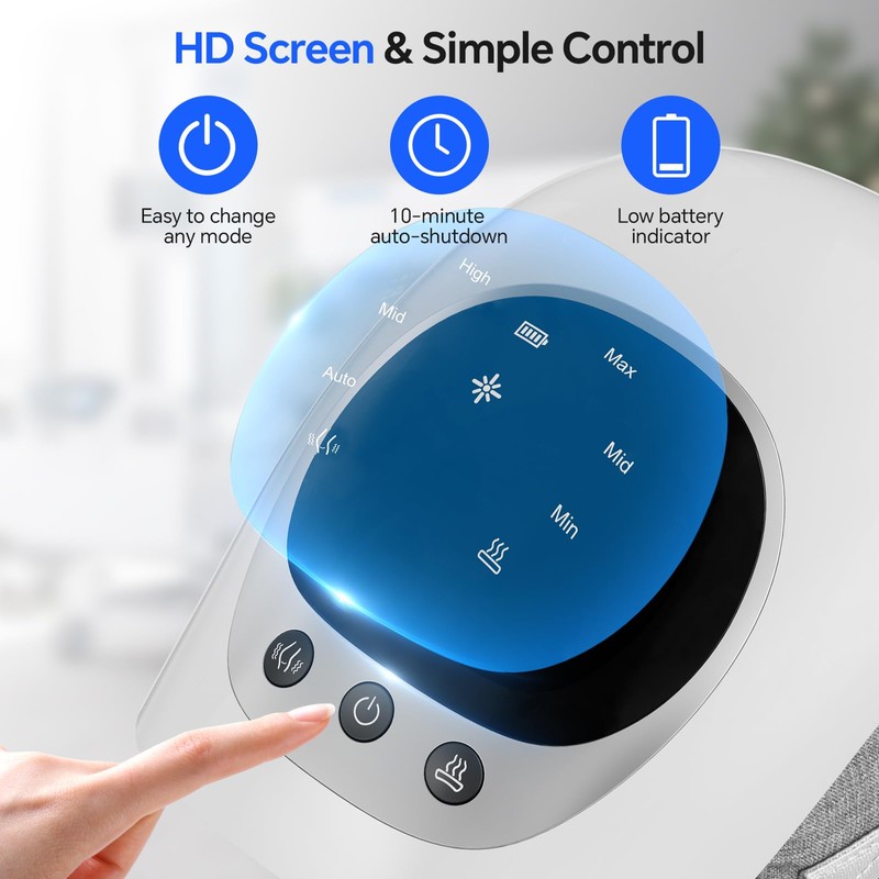 Cozion Joint Massager Infrared Knee Massager with Heat, Vibration, Timing