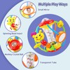 AKILION Baby Toys 0-6 Months Rattle Activity Ball, Sensory Baby