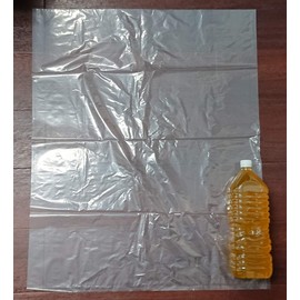 Nippon Giken Industrial Garbage Bags, Transparent, 1.7 gal (45 L), 25.6 x 31.5 inches (65 x 80 cm), Thickness: 0.001 inches (0.03 mm), Easy to Stretch, Tear Resistant, See Contents TN-8, Pack of 30