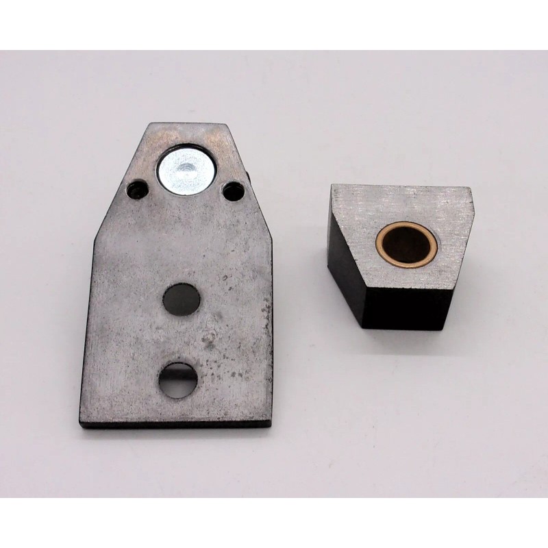 Global Door Arch/Vistawall Style Offset Bottom Pivot Set, Non-Handed in